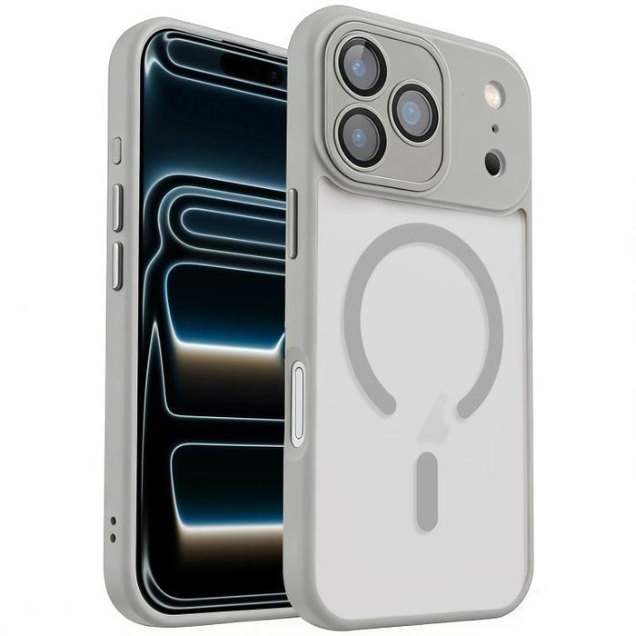 Funda magnética esmerilada con textura de piel XDcase con protector de lente, For iPhone 17 Pro Max, For iPhone 17 Pro, For iPhone 17, For iPhone Air