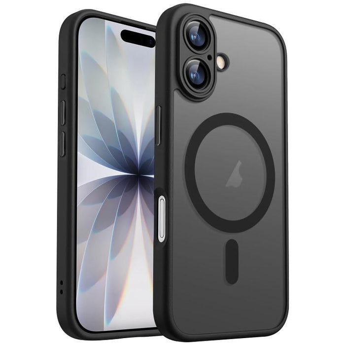 Funda magnética esmerilada con textura de piel XDcase con protector de lente, For iPhone 17 Pro Max, For iPhone 17 Pro, For iPhone 17, For iPhone Air