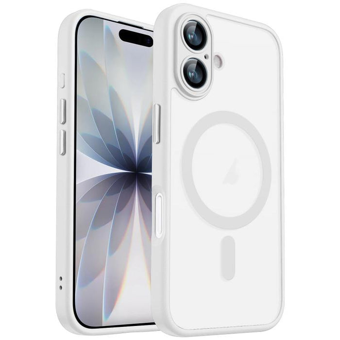 Funda magnética esmerilada con textura de piel XDcase con protector de lente, For iPhone 17 Pro Max, For iPhone 17 Pro, For iPhone 17, For iPhone Air