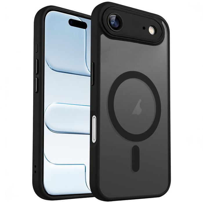 Funda magnética esmerilada con textura de piel XDcase con protector de lente, For iPhone 17 Pro Max, For iPhone 17 Pro, For iPhone 17, For iPhone Air