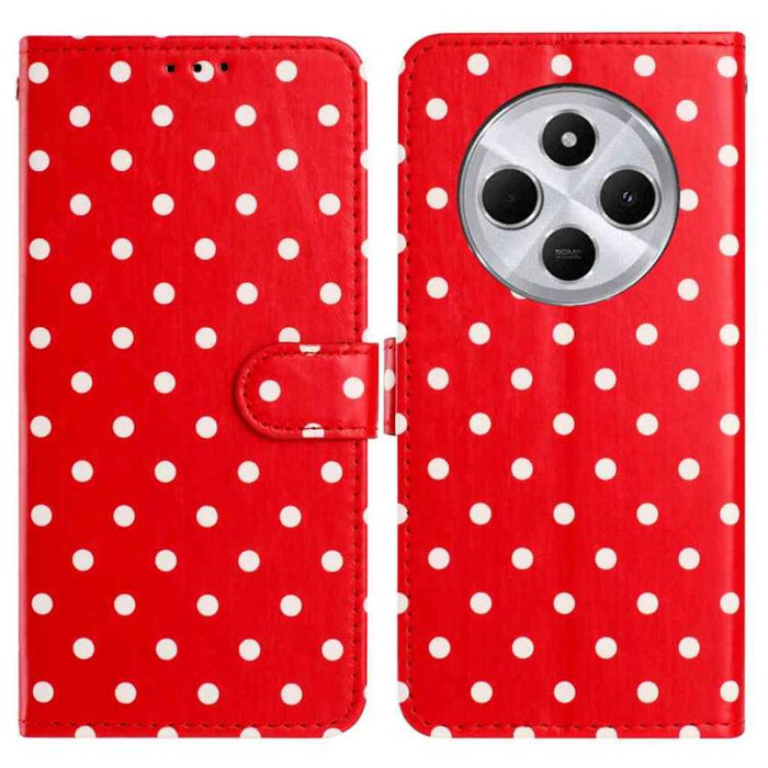 Funda para teléfono de piel vegana con estampado de pequeños puntos, For Redmi Note 15 Pro+ 5G Global 163.3mm, For Redmi Note 15 4G / 5G Global 164mm, For Redmi K90 Pro Max / Poco F8 Ultra, For Redmi K90 / Poco F8 Pro                                   ...