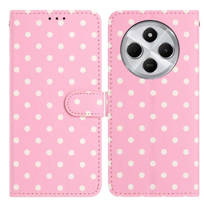 Funda para teléfono de piel vegana con estampado de pequeños puntos, For Redmi Note 15 Pro+ 5G Global 163.3mm, For Redmi Note 15 4G / 5G Global 164mm, For Redmi K90 Pro Max / Poco F8 Ultra, For Redmi K90 / Poco F8 Pro                                   ...