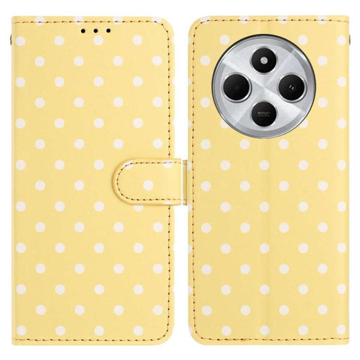 Funda para teléfono de piel vegana con estampado de pequeños puntos, For Redmi Note 15 Pro+ 5G Global 163.3mm, For Redmi Note 15 4G / 5G Global 164mm, For Redmi K90 Pro Max / Poco F8 Ultra, For Redmi K90 / Poco F8 Pro                                   ...