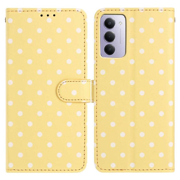 Funda para teléfono de piel vegana con estampado de pequeños puntos, For Redmi Note 15 Pro+ 5G Global 163.3mm, For Redmi Note 15 4G / 5G Global 164mm, For Redmi K90 Pro Max / Poco F8 Ultra, For Redmi K90 / Poco F8 Pro                                   ...