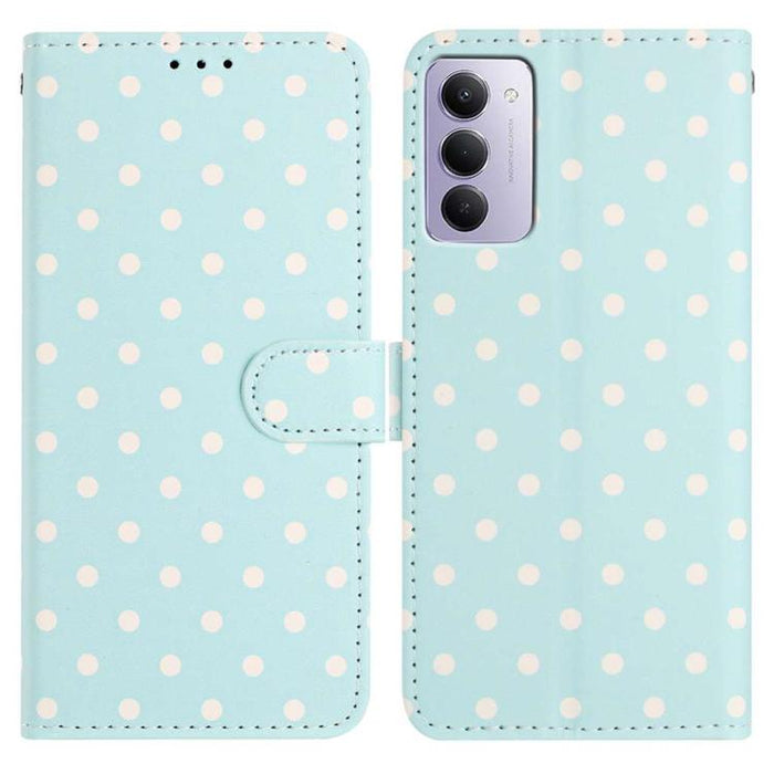 Funda para teléfono de piel vegana con estampado de pequeños puntos, For Redmi Note 15 Pro+ 5G Global 163.3mm, For Redmi Note 15 4G / 5G Global 164mm, For Redmi K90 Pro Max / Poco F8 Ultra, For Redmi K90 / Poco F8 Pro                                   ...