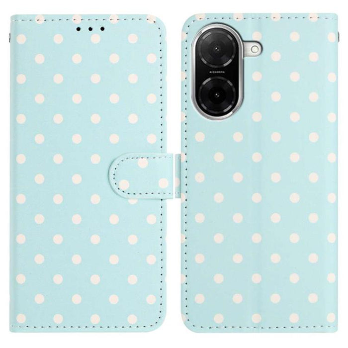 Funda para teléfono de piel vegana con estampado de pequeños puntos, For Redmi Note 15 Pro+ 5G Global 163.3mm, For Redmi Note 15 4G / 5G Global 164mm, For Redmi K90 Pro Max / Poco F8 Ultra, For Redmi K90 / Poco F8 Pro                                   ...