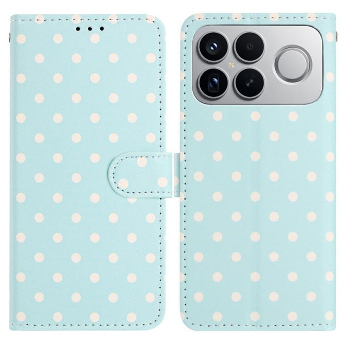 Funda para teléfono de piel vegana con estampado de pequeños puntos, For Redmi Note 15 Pro+ 5G Global 163.3mm, For Redmi Note 15 4G / 5G Global 164mm, For Redmi K90 Pro Max / Poco F8 Ultra, For Redmi K90 / Poco F8 Pro                                   ...