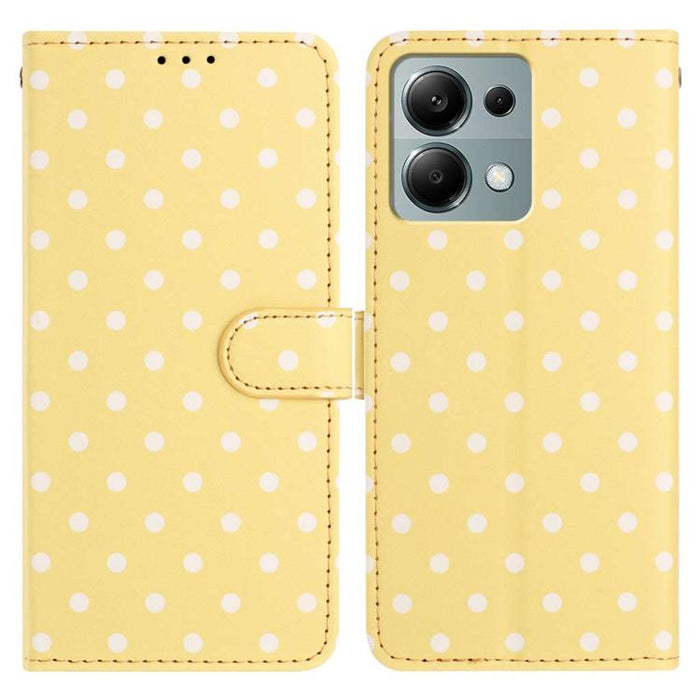 Funda para teléfono de piel vegana con estampado de pequeños puntos, For Redmi Note 15 Pro+ 5G Global 163.3mm, For Redmi Note 15 4G / 5G Global 164mm, For Redmi K90 Pro Max / Poco F8 Ultra, For Redmi K90 / Poco F8 Pro                                   ...