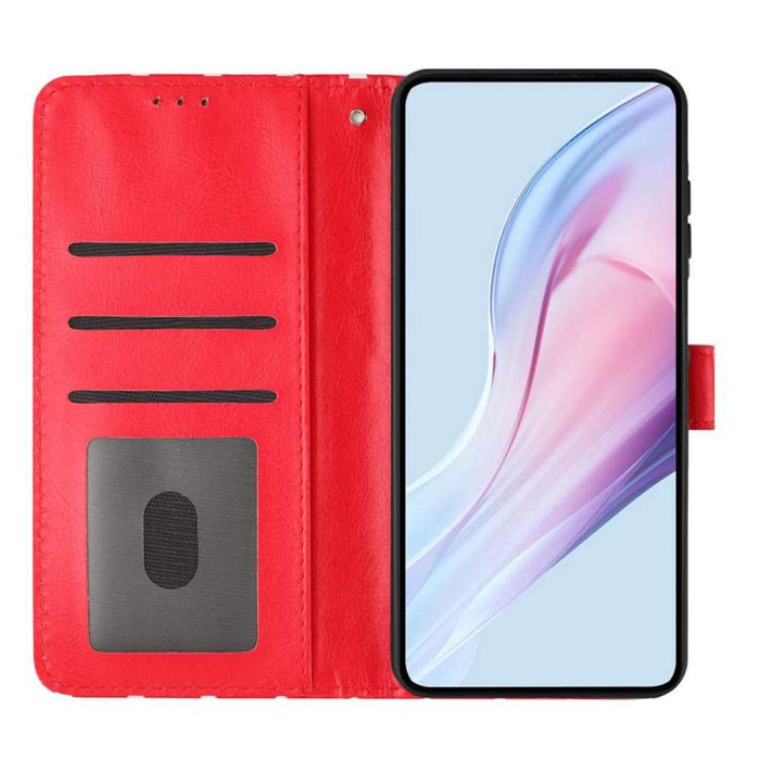 Funda para teléfono de piel vegana con estampado de pequeños puntos, For Redmi Note 14 5G, For Redmi Note 14 Pro+ 5G / 14 Pro 5G, For Redmi Note 13 4G, For Redmi 13C 4G / 5G / Poco C65