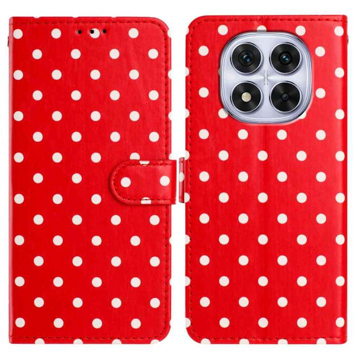 Funda para teléfono de piel vegana con estampado de pequeños puntos, For Redmi Note 15 Pro+ 5G Global 163.3mm, For Redmi Note 15 4G / 5G Global 164mm, For Redmi K90 Pro Max / Poco F8 Ultra, For Redmi K90 / Poco F8 Pro                                   ...