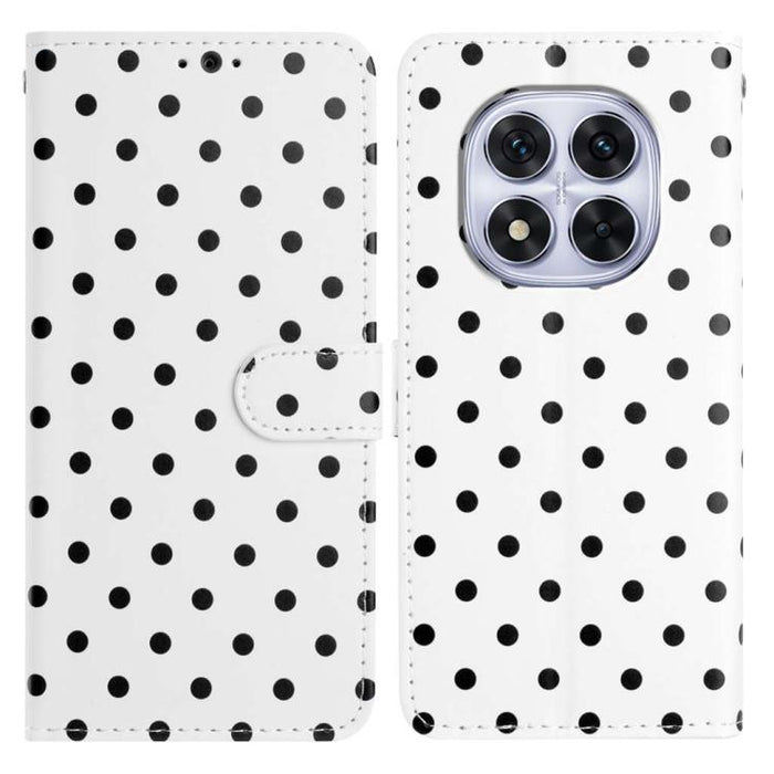 Funda para teléfono de piel vegana con estampado de pequeños puntos, For Redmi Note 15 Pro+ 5G Global 163.3mm, For Redmi Note 15 4G / 5G Global 164mm, For Redmi K90 Pro Max / Poco F8 Ultra, For Redmi K90 / Poco F8 Pro                                   ...