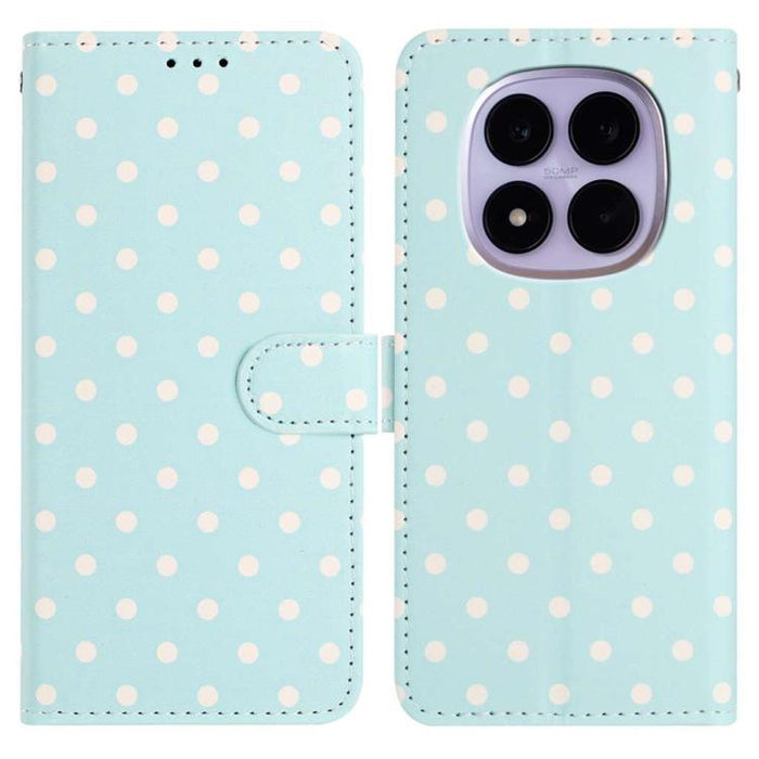 Funda para teléfono de piel vegana con estampado de pequeños puntos, For Redmi Note 15 Pro+ 5G Global 163.3mm, For Redmi Note 15 4G / 5G Global 164mm, For Redmi K90 Pro Max / Poco F8 Ultra, For Redmi K90 / Poco F8 Pro                                   ...