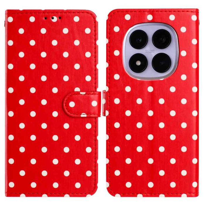 Funda para teléfono de piel vegana con estampado de pequeños puntos, For Redmi Note 15 Pro+ 5G Global 163.3mm, For Redmi Note 15 4G / 5G Global 164mm, For Redmi K90 Pro Max / Poco F8 Ultra, For Redmi K90 / Poco F8 Pro                                   ...