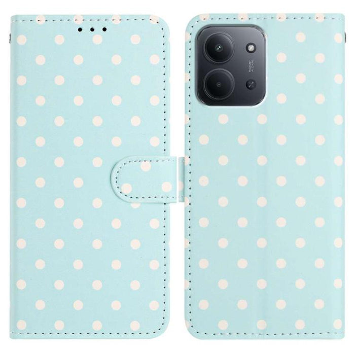 Funda para teléfono de piel vegana con estampado de pequeños puntos, For Redmi Note 15 Pro+ 5G Global 163.3mm, For Redmi Note 15 4G / 5G Global 164mm, For Redmi K90 Pro Max / Poco F8 Ultra, For Redmi K90 / Poco F8 Pro                                   ...