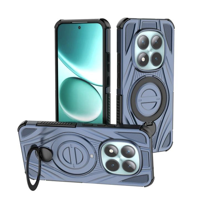 Funda magnética para teléfono con soporte pivotante metálico Star Ring, For Redmi Note 15 Pro+ 5G Global 163.3mm, For Redmi Note 15 5G / 4G Global 164mm, For Redmi Note 15 Pro 5G Global 163.6mm