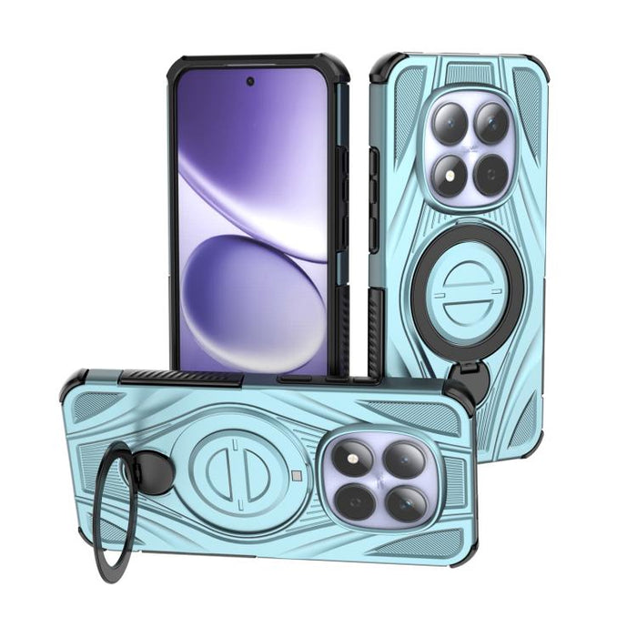 Funda magnética para teléfono con soporte pivotante metálico Star Ring, For Redmi Note 15 Pro+ 5G Global 163.3mm, For Redmi Note 15 5G / 4G Global 164mm, For Redmi Note 15 Pro 5G Global 163.6mm
