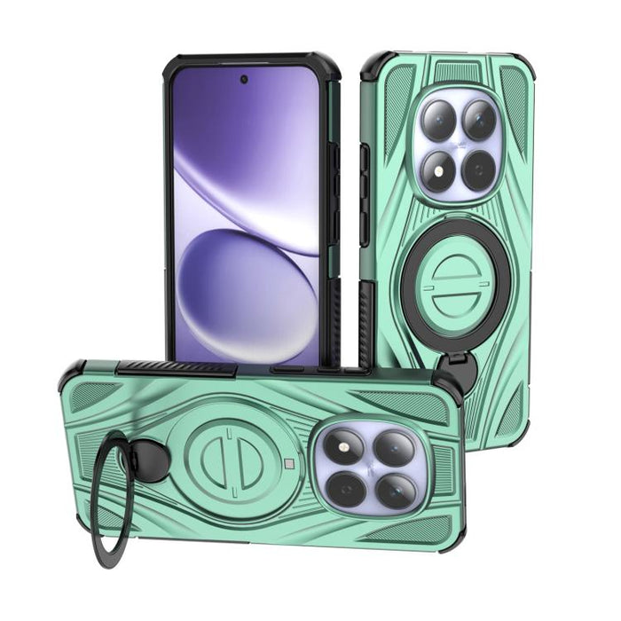 Funda magnética para teléfono con soporte pivotante metálico Star Ring, For Redmi Note 15 Pro+ 5G Global 163.3mm, For Redmi Note 15 5G / 4G Global 164mm, For Redmi Note 15 Pro 5G Global 163.6mm