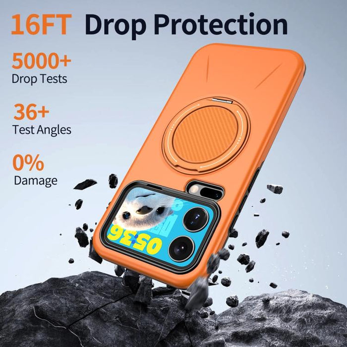 Funda híbrida de TPU y PC con soporte giratorio de metal y MagSafe, For Xiaomi 17 Pro Max, For Xiaomi 17, For Xiaomi 15T Pro 5G, For Xiaomi 15T 5G, For Xiaomi 14T Pro, For Xiaomi 14T