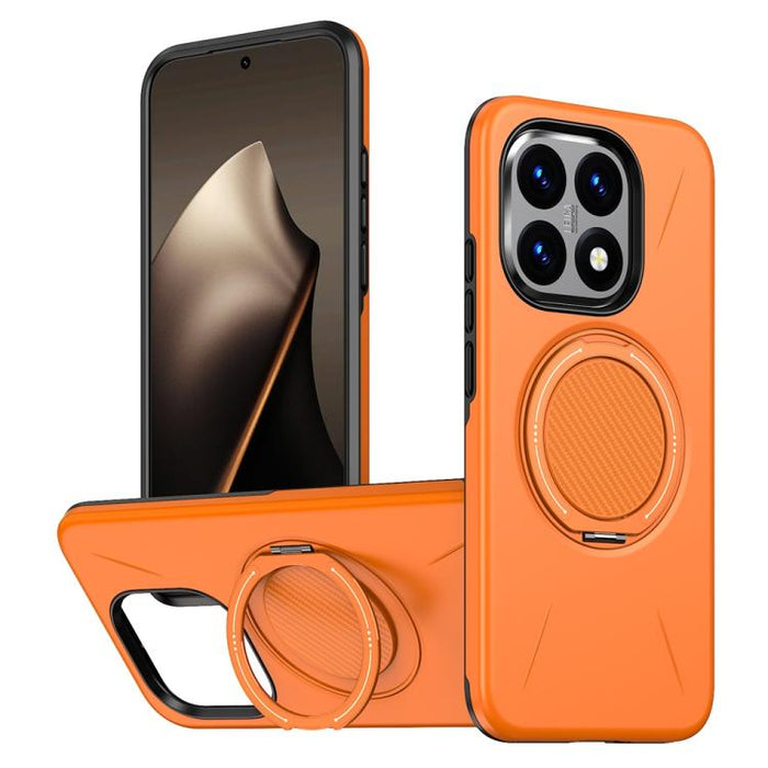 Funda híbrida de TPU y PC con soporte giratorio de metal y MagSafe, For Xiaomi 17 Pro Max, For Xiaomi 17, For Xiaomi 15T Pro 5G, For Xiaomi 15T 5G, For Xiaomi 14T Pro, For Xiaomi 14T