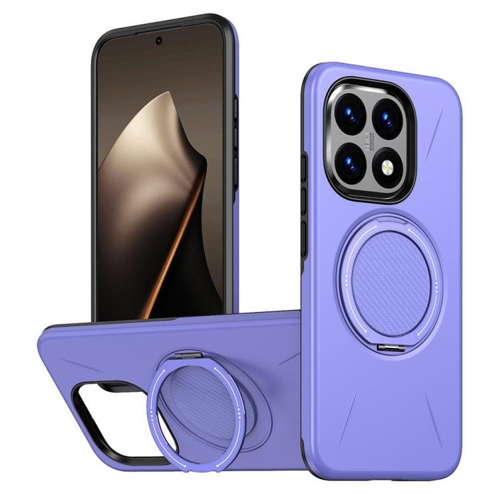 Funda híbrida de TPU y PC con soporte giratorio de metal y MagSafe, For Xiaomi 17 Pro Max, For Xiaomi 17, For Xiaomi 15T Pro 5G, For Xiaomi 15T 5G, For Xiaomi 14T Pro, For Xiaomi 14T