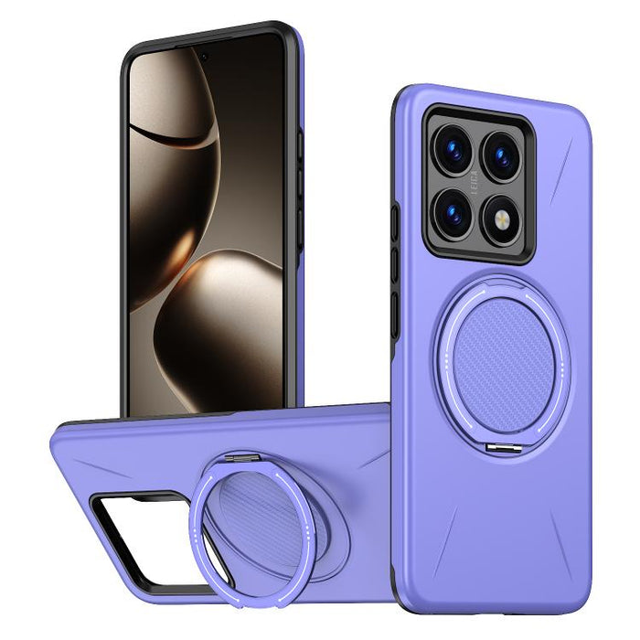 Funda híbrida de TPU y PC con soporte giratorio de metal y MagSafe, For Xiaomi 17 Pro Max, For Xiaomi 17, For Xiaomi 15T Pro 5G, For Xiaomi 15T 5G, For Xiaomi 14T Pro, For Xiaomi 14T