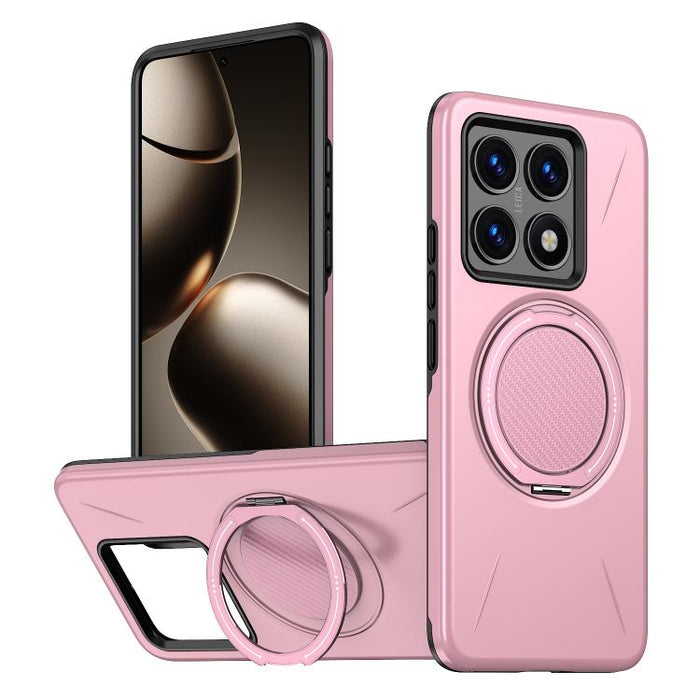 Funda híbrida de TPU y PC con soporte giratorio de metal y MagSafe, For Xiaomi 17 Pro Max, For Xiaomi 17, For Xiaomi 15T Pro 5G, For Xiaomi 15T 5G, For Xiaomi 14T Pro, For Xiaomi 14T