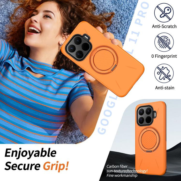 Funda híbrida de TPU y PC con soporte giratorio de metal y MagSafe, For Xiaomi 17 Pro Max, For Xiaomi 17, For Xiaomi 15T Pro 5G, For Xiaomi 15T 5G, For Xiaomi 14T Pro, For Xiaomi 14T