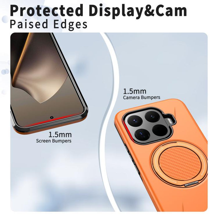 Funda híbrida de TPU y PC con soporte giratorio de metal y MagSafe, For Xiaomi 17 Pro Max, For Xiaomi 17, For Xiaomi 15T Pro 5G, For Xiaomi 15T 5G, For Xiaomi 14T Pro, For Xiaomi 14T