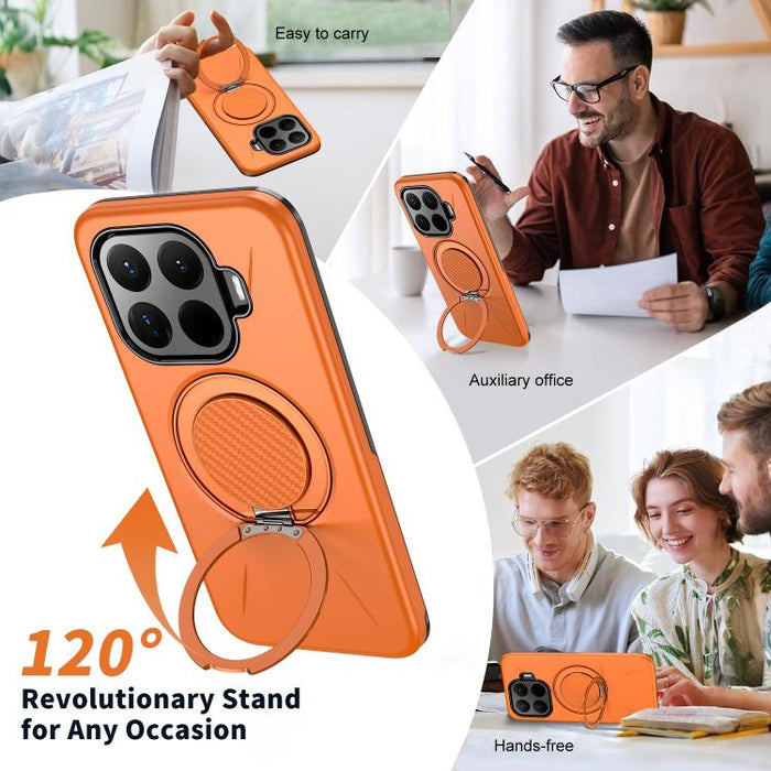 Funda híbrida de TPU y PC con soporte giratorio de metal y MagSafe, For Xiaomi 17 Pro Max, For Xiaomi 17, For Xiaomi 15T Pro 5G, For Xiaomi 15T 5G, For Xiaomi 14T Pro, For Xiaomi 14T