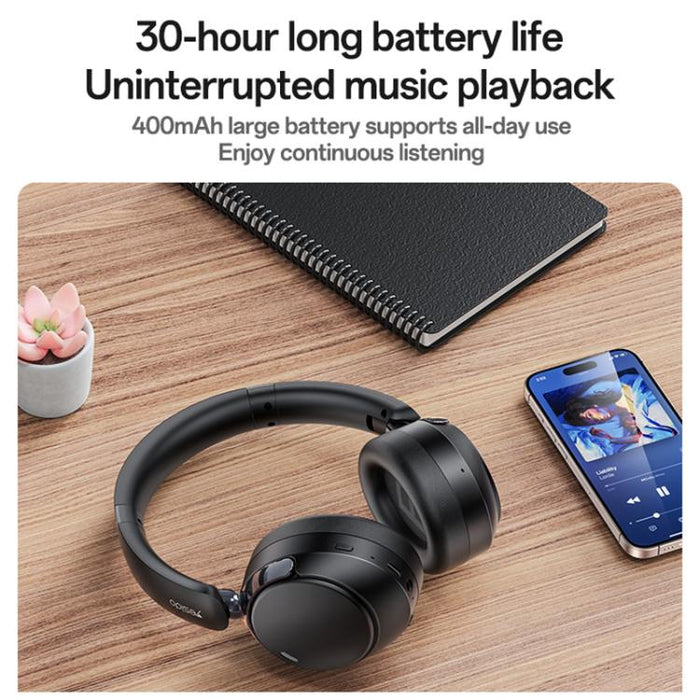 Auriculares Bluetooth supraaurales Yesido EP11 con cancelación de ruido de modo dual, EP11