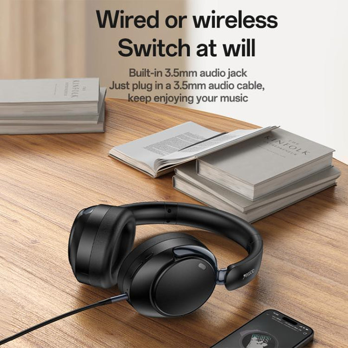 Auriculares Bluetooth supraaurales Yesido EP11 con cancelación de ruido de modo dual, EP11