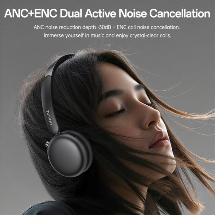 Auriculares inalámbricos supraaurales Yesido EP13 con reducción de ruido de modo dual, EP13