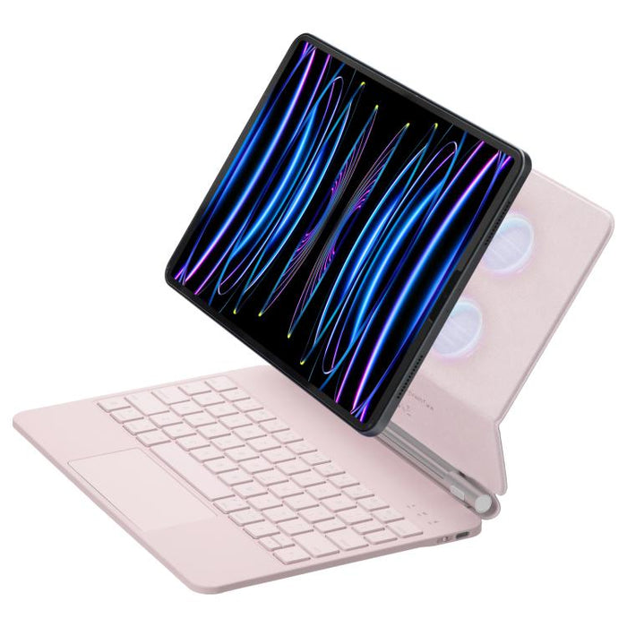 Funda de cuero para tablet con panel táctil, teclado Bluetooth y panel táctil., For iPad 2025 / 2022, For iPad Air 13 2025 / 2024 / Pro 12.9 2022