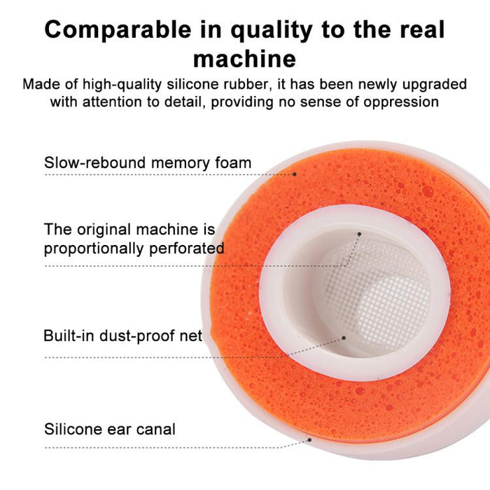 XDcase 3 pares de almohadillas de silicona de repuesto para auriculares, tallas S/M/L, For AirPods Pro 3, 3 Pairs S/M/L Size