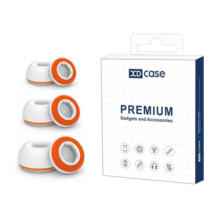XDcase 3 pares de almohadillas de silicona de repuesto para los oídos, For Samsung Galaxy Buds3 Pro