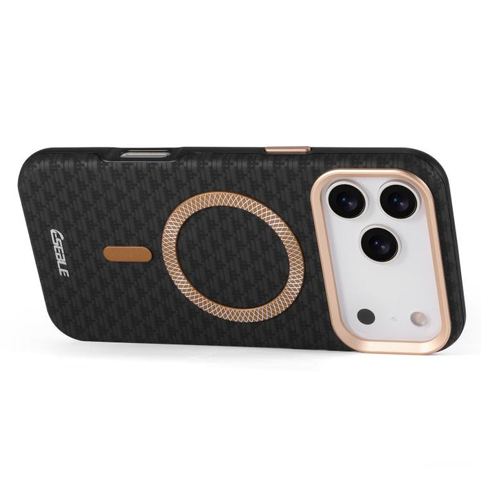 Funda magnética para teléfono ESEBLE L3 con lente metálica y escudo triangular, For iPhone 17 Pro Max, For iPhone 17 Pro