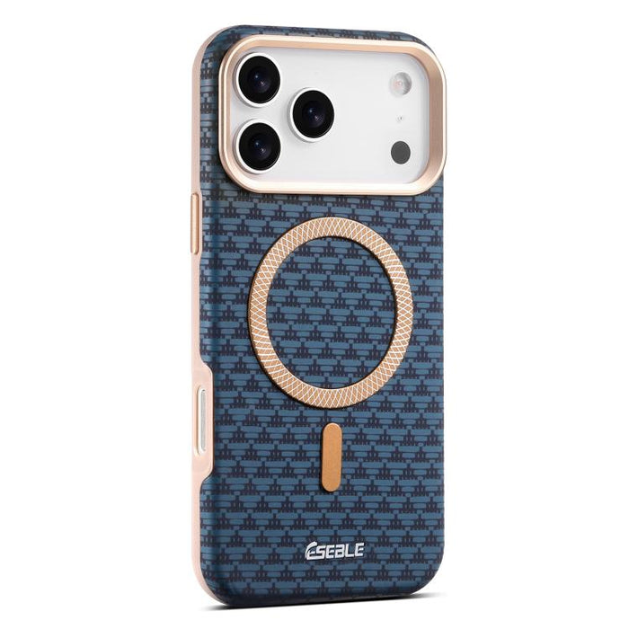 Funda magnética para teléfono ESEBLE L3 con lente metálica y escudo triangular, For iPhone 17 Pro Max, For iPhone 17 Pro