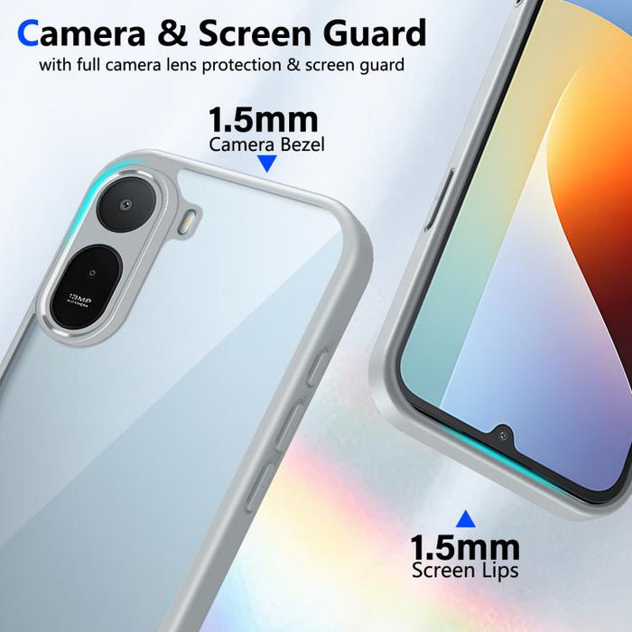 Funda para teléfono resistente a los golpes con acabado mate y tacto de piel de policarbonato., For Redmi A7 Pro 171mm / Poco C85x 5G, For Redmi 15a 5G, For Redmi K90 Pro Max / Poco F8 Ultra, For Redmi K90 / Poco F8 Pro