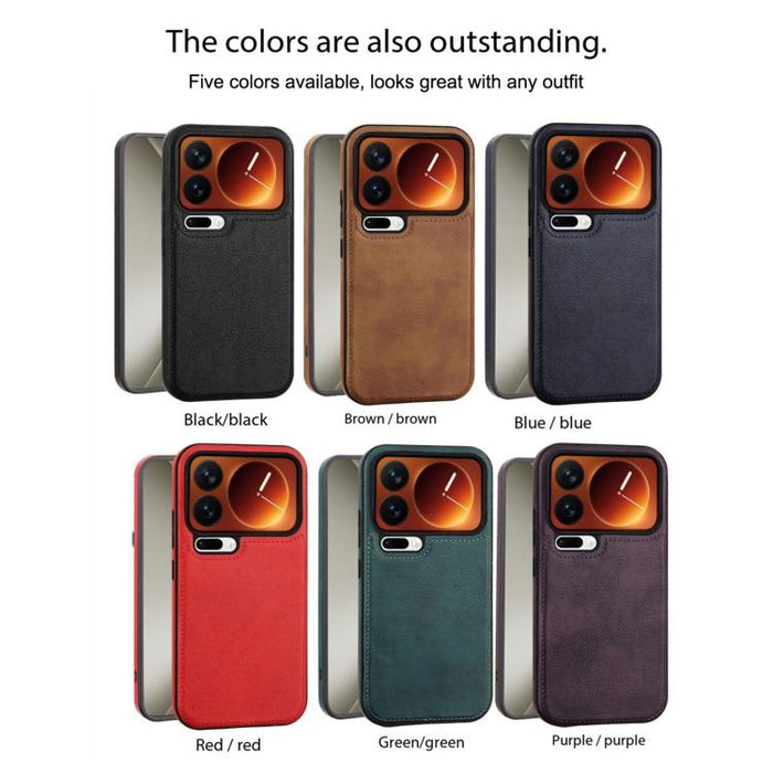 Funda para teléfono Business Classic con textura de cuero y resistente a los golpes, For Xiaomi 17 Pro Max, For Xiaomi 17 Pro