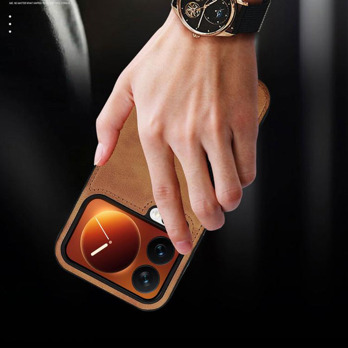 Funda para teléfono Business Classic con textura de cuero y resistente a los golpes, For Xiaomi 17 Pro Max, For Xiaomi 17 Pro