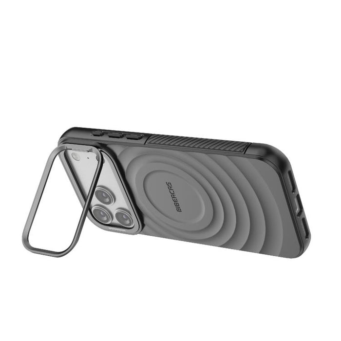 Funda magnética de TPU con textura de onda BIBERCAS, For iPhone 17 Pro Max