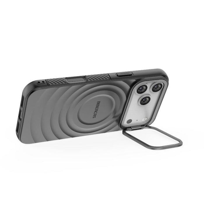 Funda magnética de TPU con textura de onda BIBERCAS, For iPhone 17 Pro Max