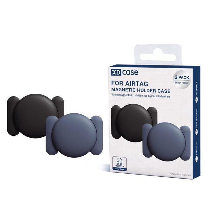 Paquete de 2 fundas protectoras magnéticas de silicona antipérdida de XDcase, Magnetic Case Kit