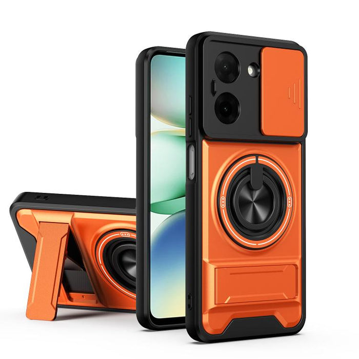 Funda para teléfono multifuncional magnética a prueba de golpes con ventana deslizante para lente, For Redmi 15a 5G, For Redmi Note 15 Pro 4G Global 163.2mm, For Redmi Note 15 Pro+ 5G Global 163.3mm, For Redmi Note 15 Pro 5G Global 163.6mm             ...
