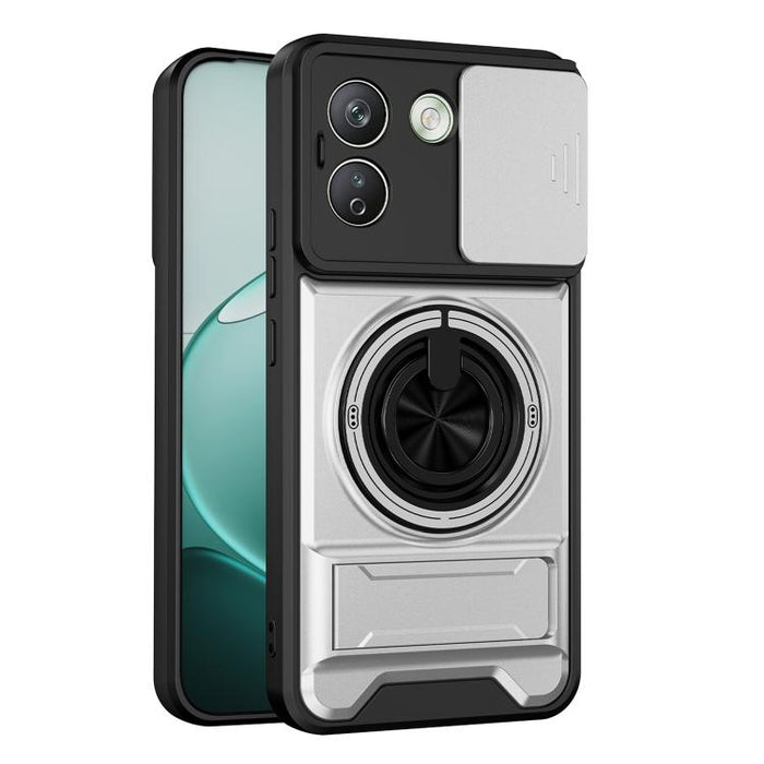 Funda para teléfono multifuncional magnética a prueba de golpes con ventana deslizante para lente, For Redmi 15a 5G, For Redmi Note 15 Pro 4G Global 163.2mm, For Redmi Note 15 Pro+ 5G Global 163.3mm, For Redmi Note 15 Pro 5G Global 163.6mm             ...