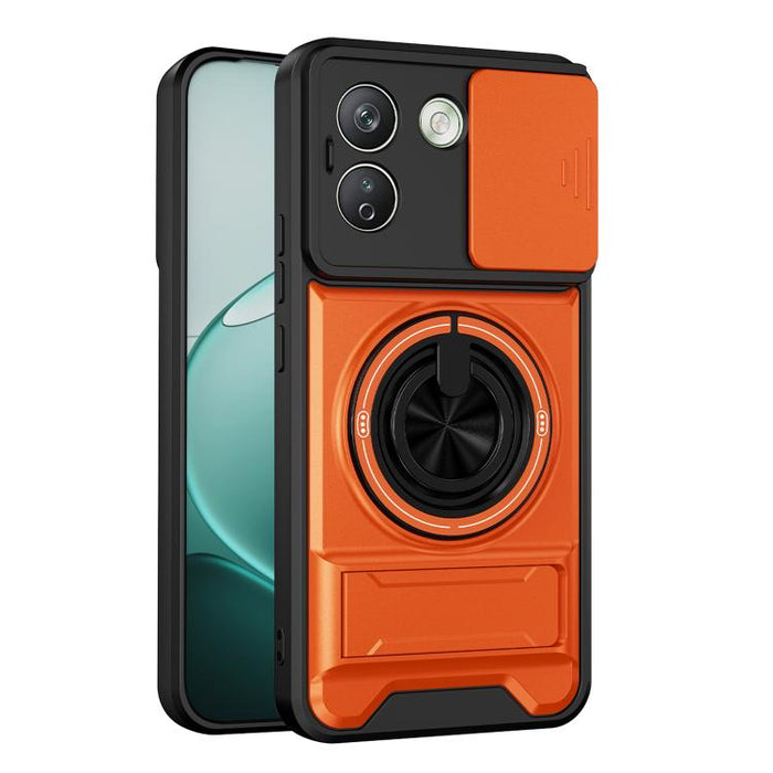 Funda para teléfono multifuncional magnética a prueba de golpes con ventana deslizante para lente, For Redmi 15a 5G, For Redmi Note 15 Pro 4G Global 163.2mm, For Redmi Note 15 Pro+ 5G Global 163.3mm, For Redmi Note 15 Pro 5G Global 163.6mm             ...