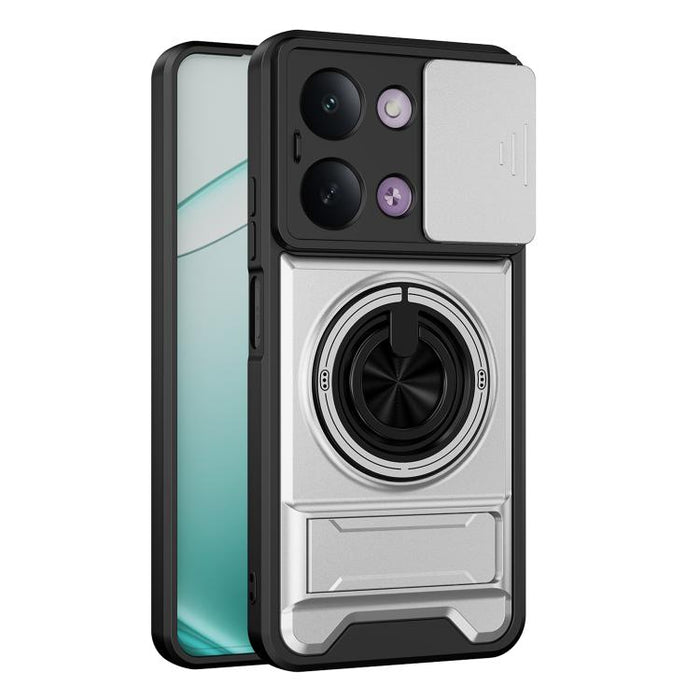 Funda para teléfono multifuncional magnética a prueba de golpes con ventana deslizante para lente, For Redmi 15a 5G, For Redmi Note 15 Pro 4G Global 163.2mm, For Redmi Note 15 Pro+ 5G Global 163.3mm, For Redmi Note 15 Pro 5G Global 163.6mm             ...