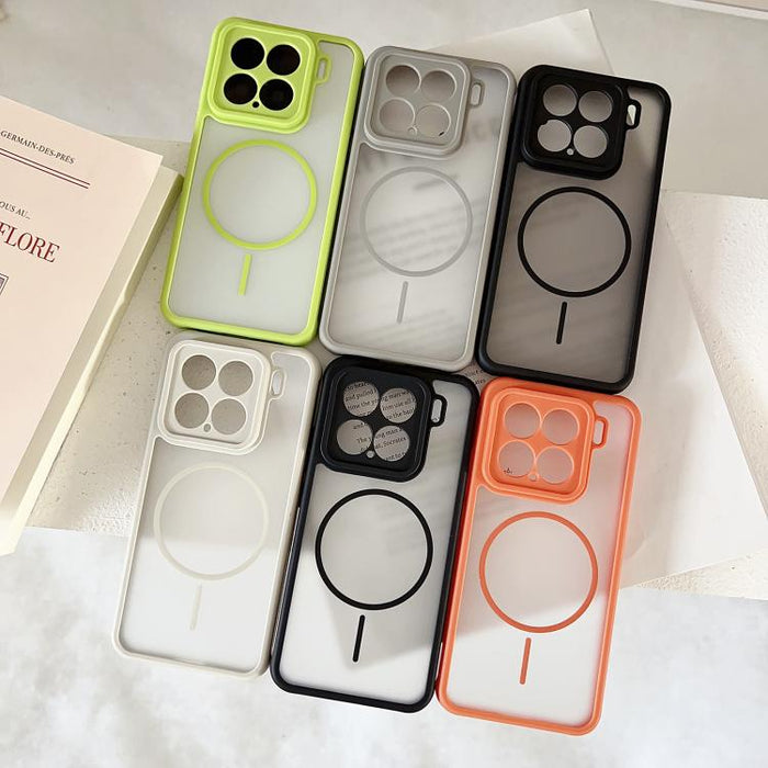 Funda magnética para teléfono con tacto refrescante, For Xiaomi 17, For Xiaomi 15 Pro, For Xiaomi 15, For Xiaomi 14 Pro, For Xiaomi 14