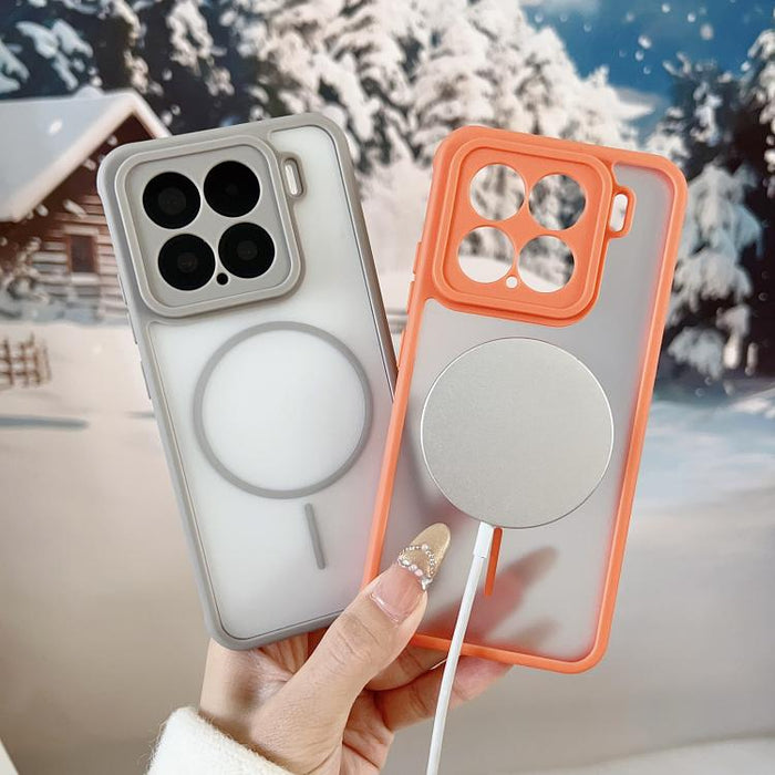 Funda magnética para teléfono con tacto refrescante, For Xiaomi 17, For Xiaomi 15 Pro, For Xiaomi 15, For Xiaomi 14 Pro, For Xiaomi 14