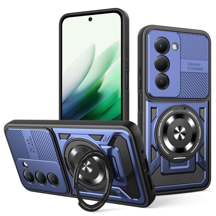 Funda para teléfono MagSafe con soporte giratorio Armor, For Redmi K90 Pro Max / Poco F8 Ultra, For Redmi K90 / Poco F8 Pro, For Redmi 15 5G Global / 4G SEA 169mm, For Redmi 15 5G / 4G EU 171mm, For Redmi 15C 5G / 4G Global 171mm